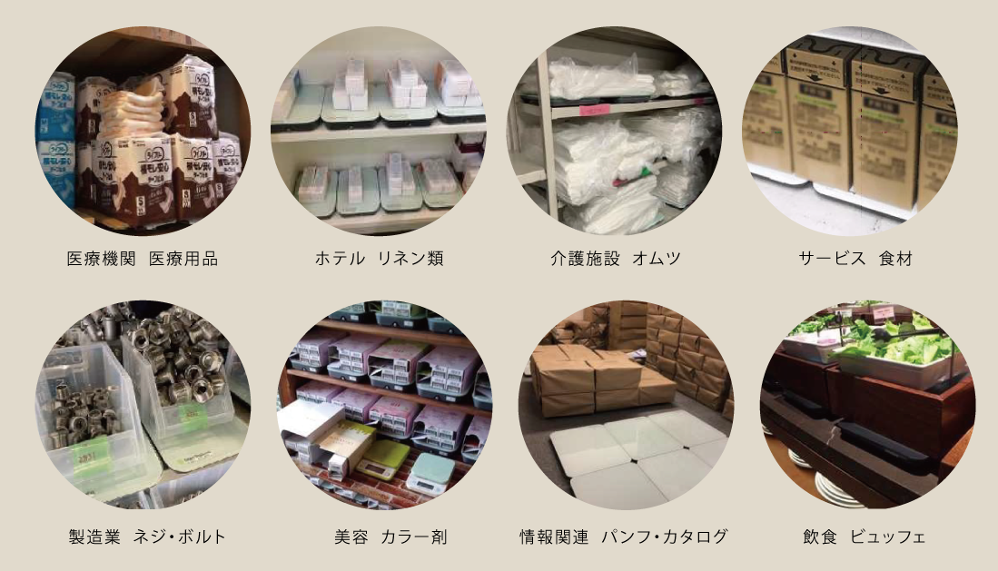 業種ごとの利用事例